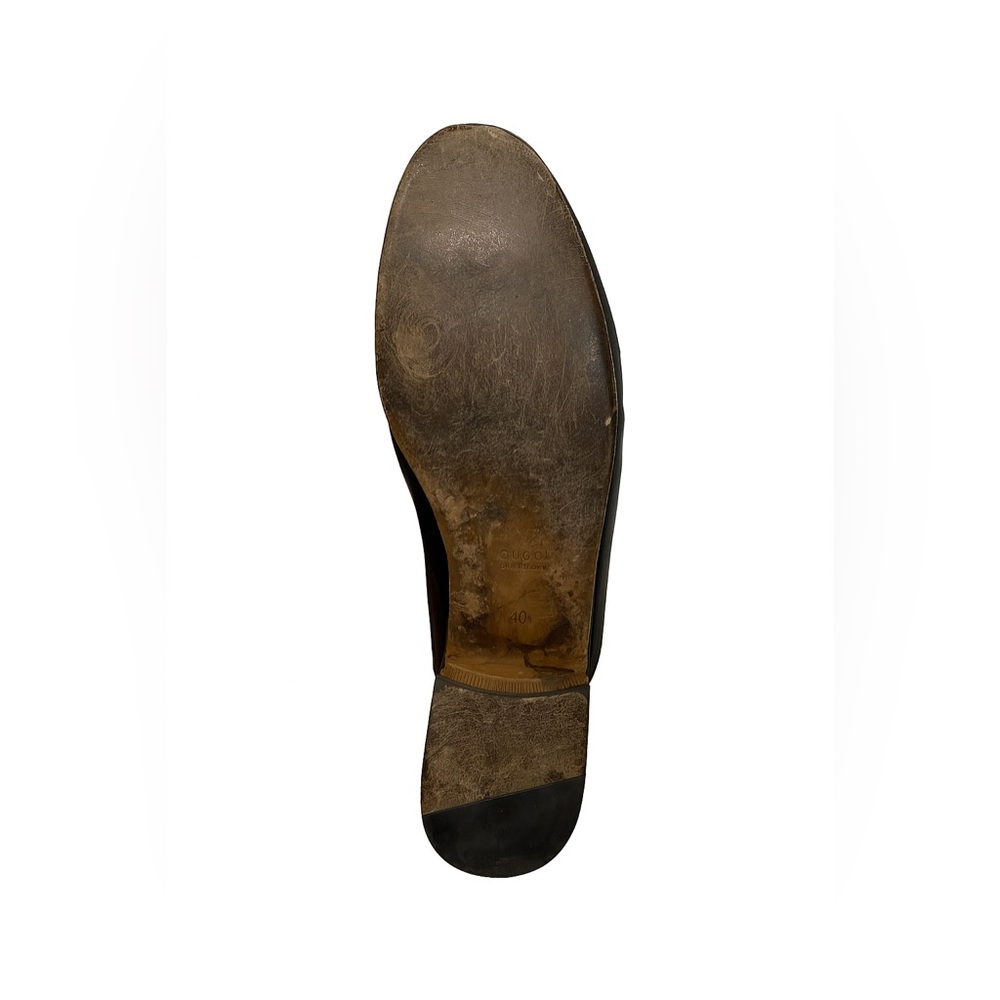 Gucci black loafers with gold detail - Picture 2 of 4